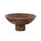 Hello Honey® 11.5" Walnut Mango Wood Footed Bowl